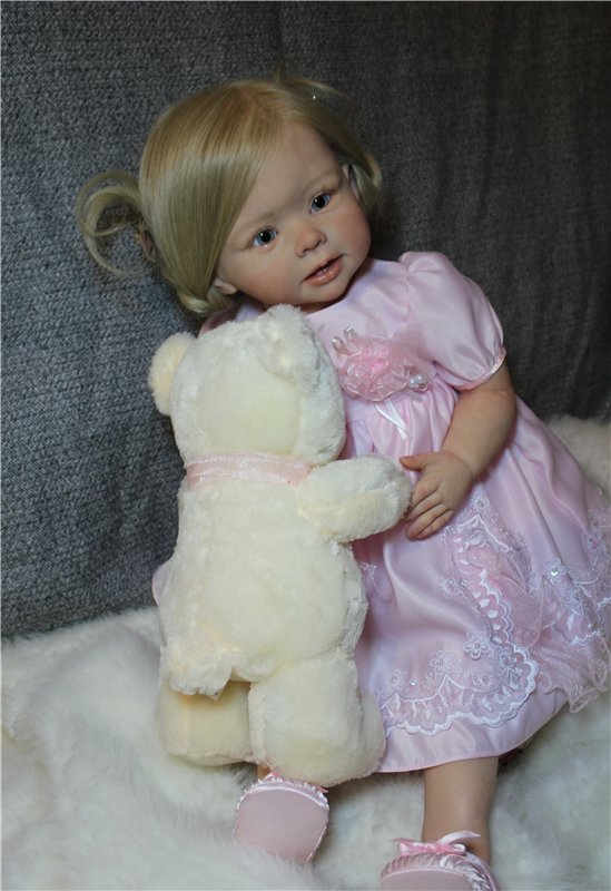 Золотая Злата. Кукла реборн Анастасии Гангало (фото 5)