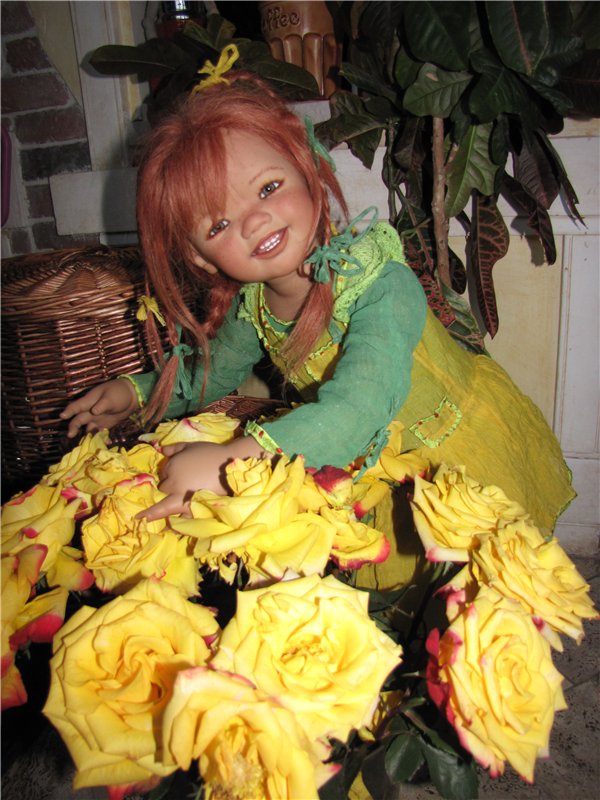 Рыжий лучик солнца - Санрике от Annette Himstedt (фото 3)