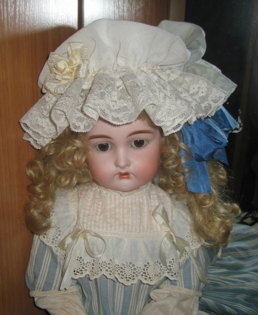 Новенькая антикварная кукла - Kammer & Reinhardt mold 192 (фото 8)