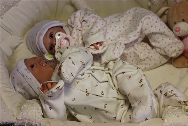 Мои двойняшки-реборнята! Ростя и Марьяша (фото 3)