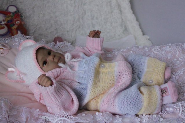 Мышонок Ульяша 3... Куколка реборн Виктории Вишни