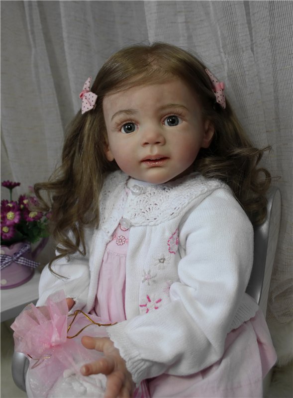Машенька - маленькая заинька. Куклы реборн Анастасии Гангало