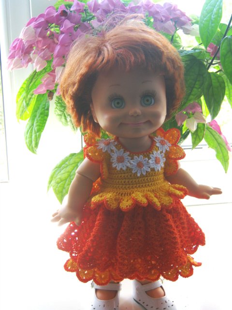 Расцвели цветочки у меня в садочке... Летние наряды на фейсинок и кукол Готц