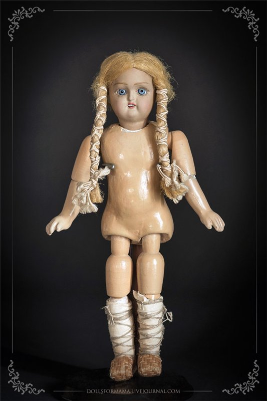 Русские антикварные куклы. Дунаевские куклы