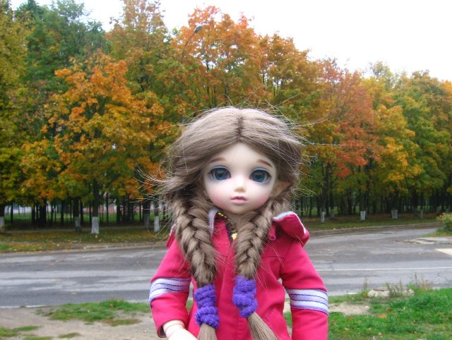 Осенняя прогулка Мини и Мики