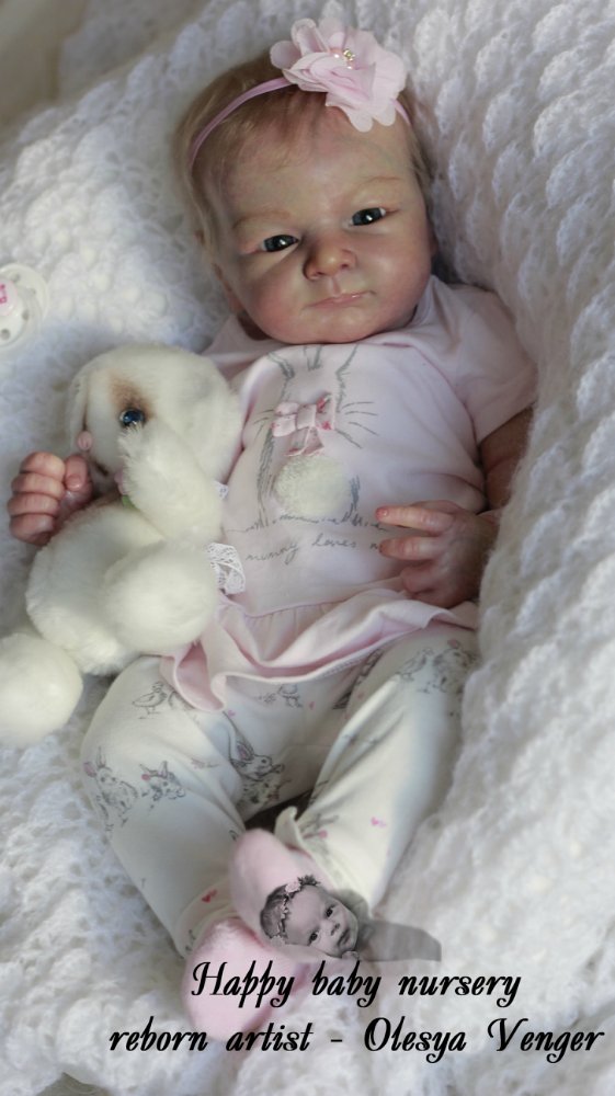 Аня, Анечка, Анюта. Кукла реборн Олеси Венгер (фото 10)