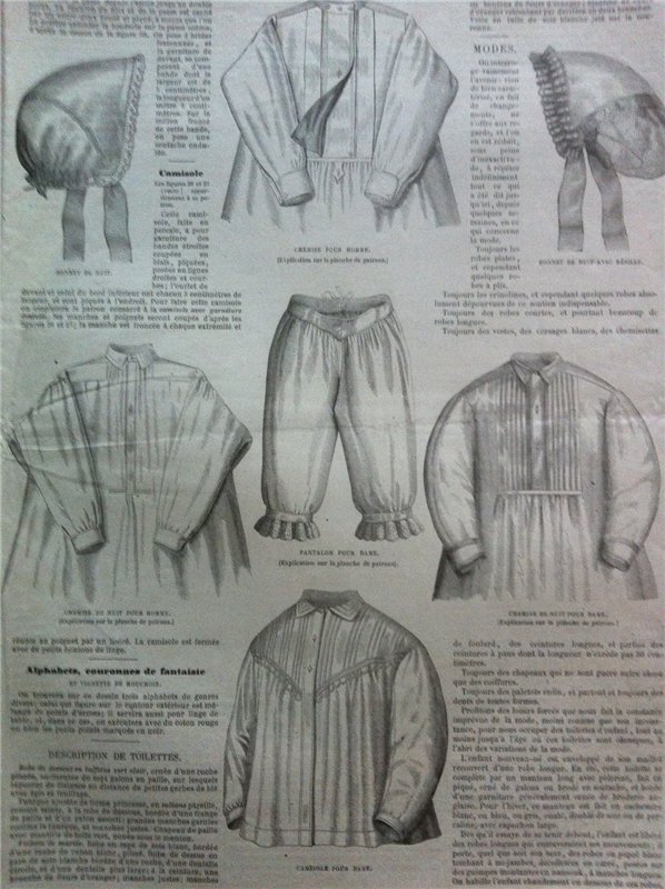 Журнал мод La Mode illustrèe (журнал для всей семьи)