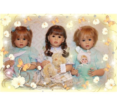 Гляжусь в тебя как в зеркало... Три сестрички от Sissel Bjorstadt Skille (фото 6)