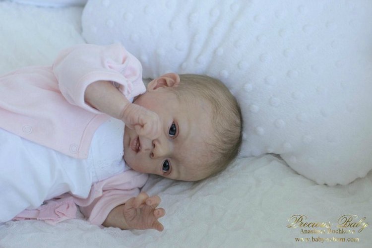 Маленькая капелька - Аделия! Кукла реборн Анастасии Бочковой (фото 2)