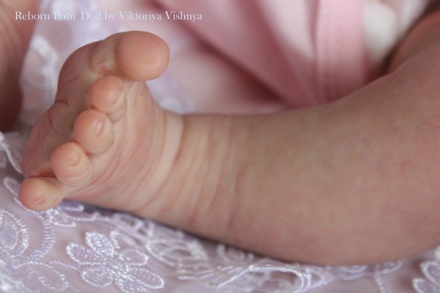 Крохотулька Angeli от Elisa Marx. Куколка реборн Виктории Вишни (фото 7)