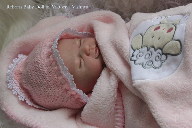 Крохотулька Angeli от Elisa Marx. Куколка реборн Виктории Вишни