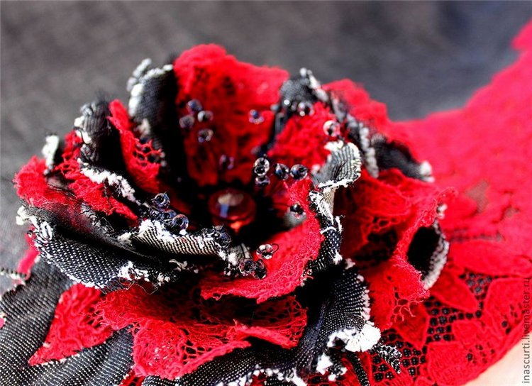 Черное и красное | Бэйбики Черное и красное — Одежда и обувь для кукол своими руками: фото