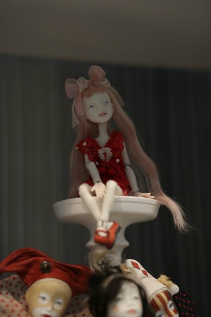 Лучше поздно, чем никогда! ХI Международный салон кукол. 1 октября 2015г (фото 8)