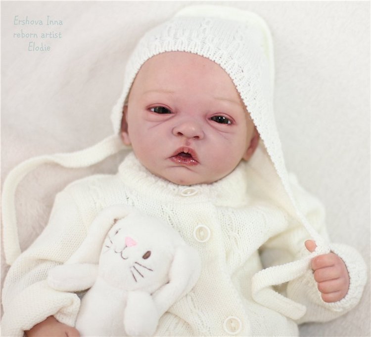 Кукла реборн Инны Ершовой Элоди. Reborn Elodie by Evelina Wosnjuk