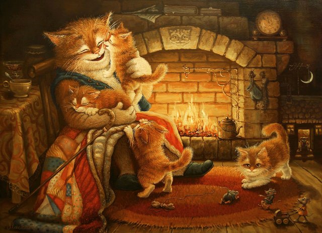Сказочки кота Кузьмы... художник Александр Маскаев (фото 7)