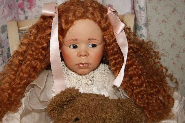 Красавица Теодора от немецкой художницы Marie Mischell, Marie Mischell puppencollection (фото 2)