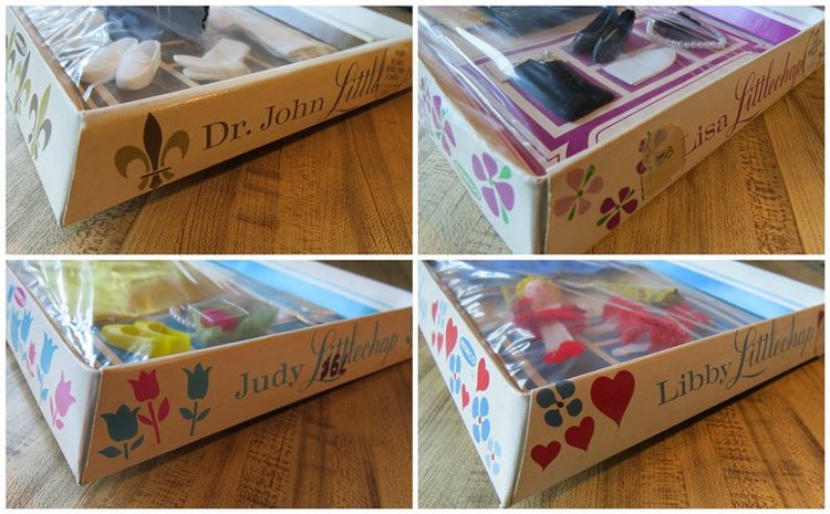 Куклосемья из 60х. Littlechap от фирмы Remco