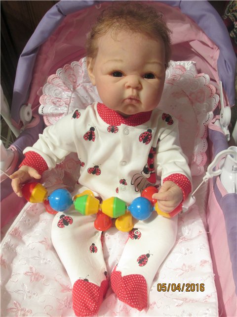 Милая щекастик реборн Пэрис