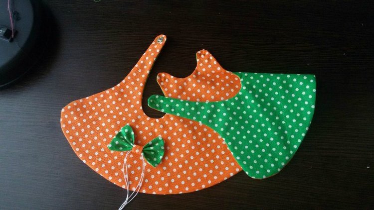 Еще раз про двусторонние сарафаны. Мастер класс с выкройками для кукол (фото 10)