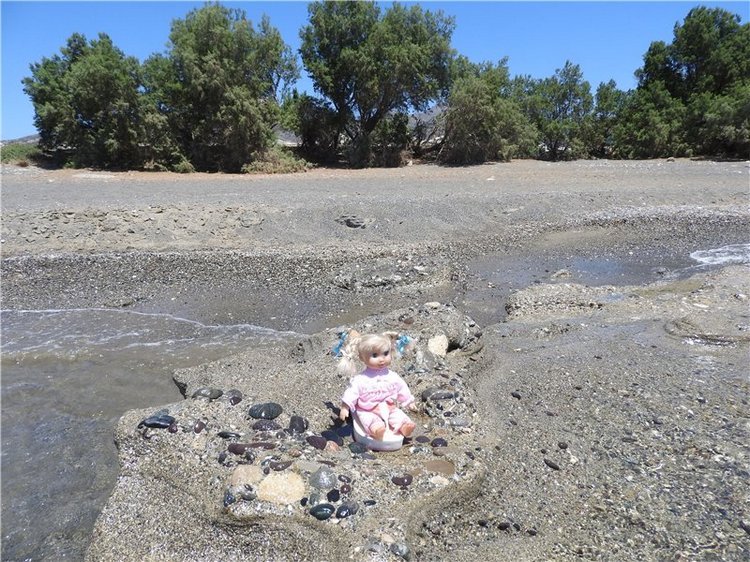Греция, Крит, путешествие Светланки