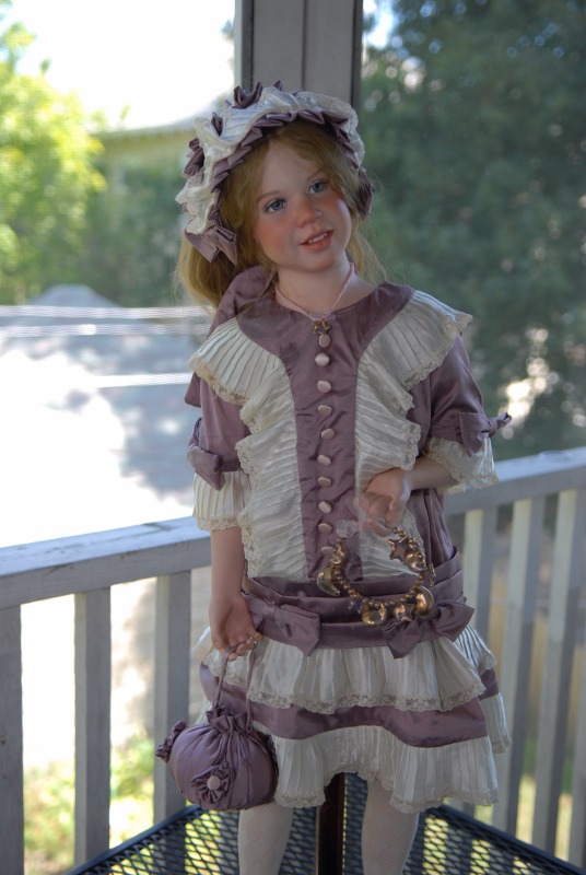 А ля "французкое старинное" платье для Ханночки