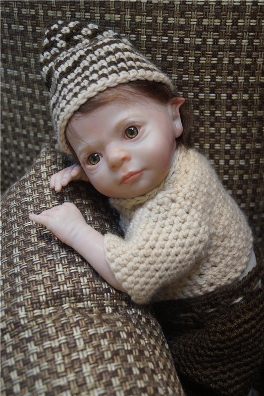 Эльфик Милош. Jasper Awake Fairy - кукла реборн Рязановой Елены