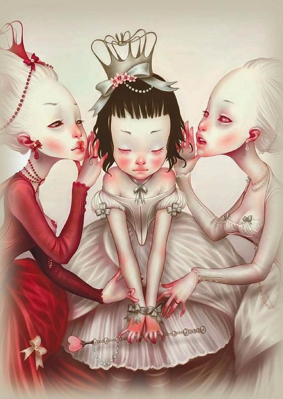 Сюрреалистические иллюстрации французской художницы Элоди LostFish или еще раз об Алисе