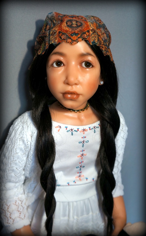 ООАК кукла Светланы Гришко. Кармен (фото 8)