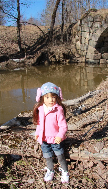 Приключения Адель на водопаде, продолжение. Джульетта от Sylvia Natterer