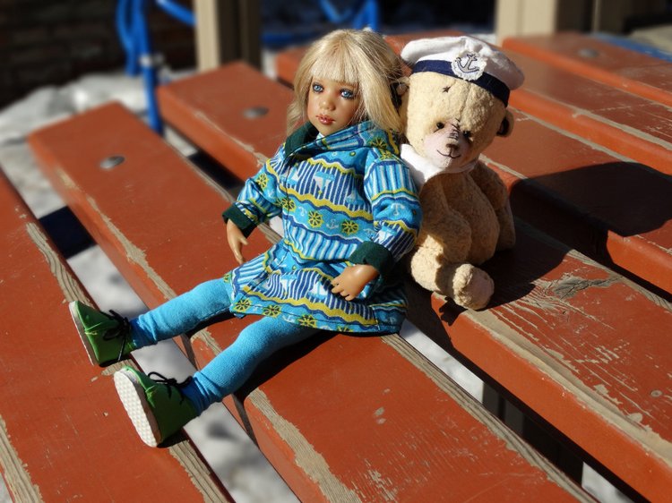 Весенняя прогулка — Куклы Annette Himstedt (Аннетт Химстедт): коллекционные (фото 4)