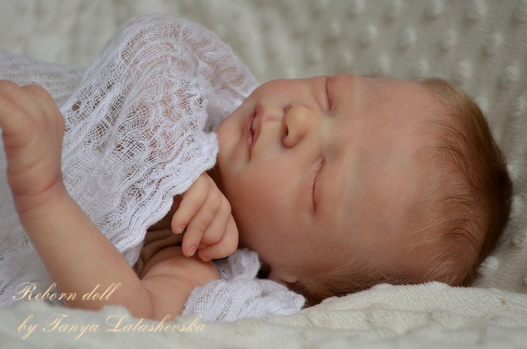 Спящее облачко крошка реборн Denver Rose