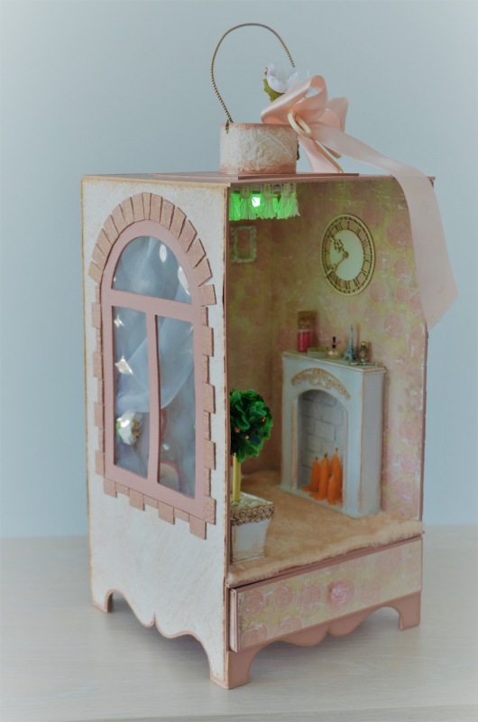 Ночник-шкатулка-румбокс Shabby Chic (фото 8)