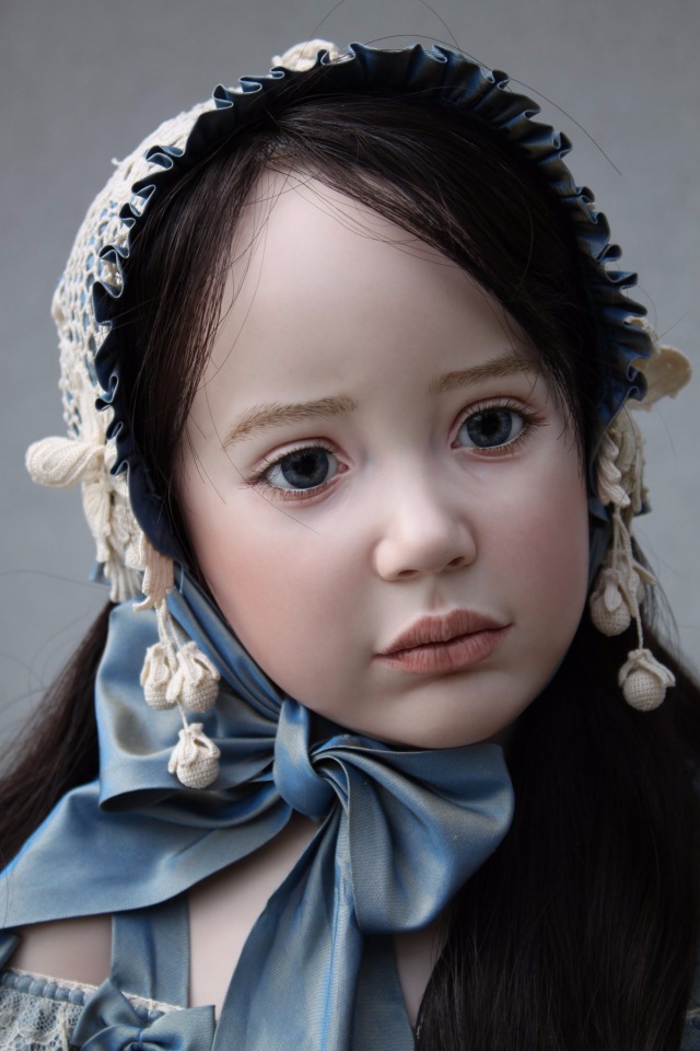 Процесс создания фарфоровых кукол - Джинн Гросс (Jeanne Gross). Часть пятая: Машина времени