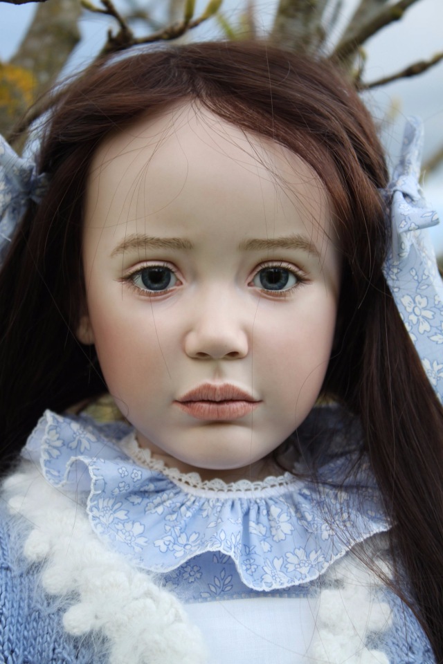 Процесс создания фарфоровых кукол - Джинн Гросс (Jeanne Gross). Часть Часть седьмая - Дети Цветов