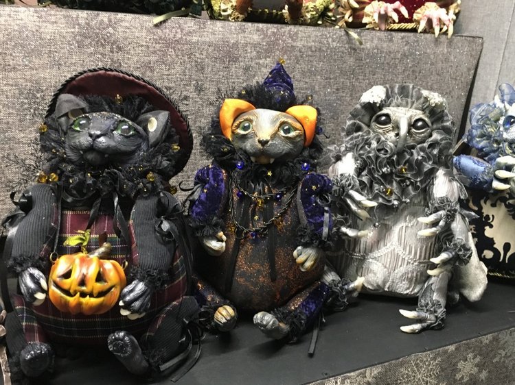 Выставка кукол в Гостином дворе - декабрь 2017 - мой взгляд - часть 6 - окончание