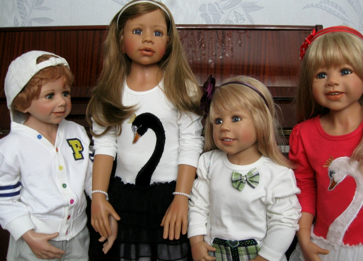 Мои прекрасные лебеди или примеряем новые наряды (фото 7)