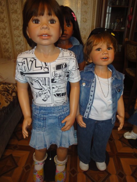 Весенний показ моделей - "Джинсовый рай!"