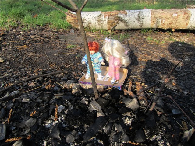 Весенний день... или как девочки ходили на пикник.№2