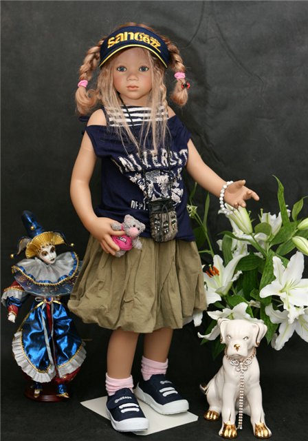 "Игрушки" для взрослых людей. TAMINA из коллекции 2006 года от Annette Himstedt (фото 7)