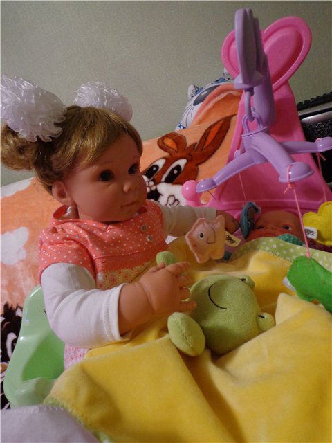 Моя Маруся! Любимая куколка от Lee Middleton и Рева Шик