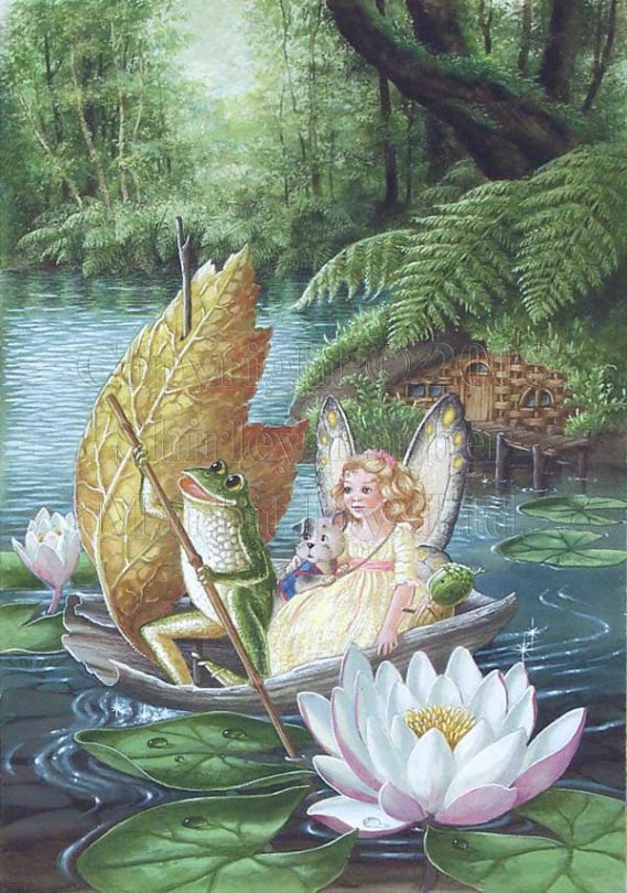 Мир эльфов и фей от Ширли Барбер (SHIRLEY BARBER)