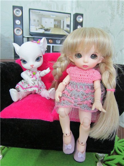 Розовая сказка для маленькой девочки (фото 2)