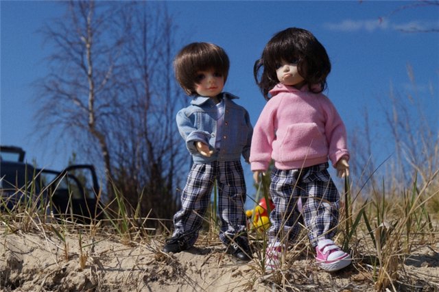 А у нас случилась... ЛЮБОФ... Куклы БЖД