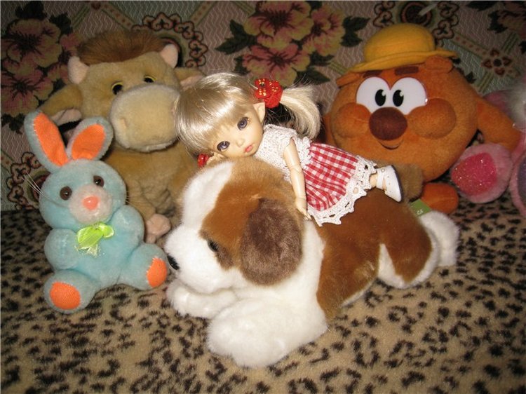 Маленькая дачница Элис. Кукла БЖД Пукифи Анте