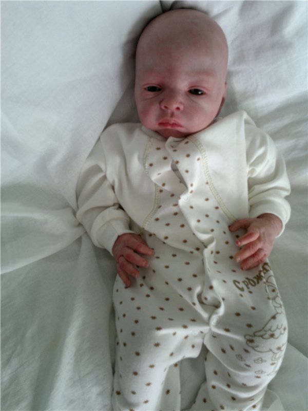 Маленький ангел, кукла реборн Евочка (фото 3)