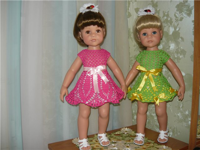 Вот и кончилось лето. Одежда для кукол Готц