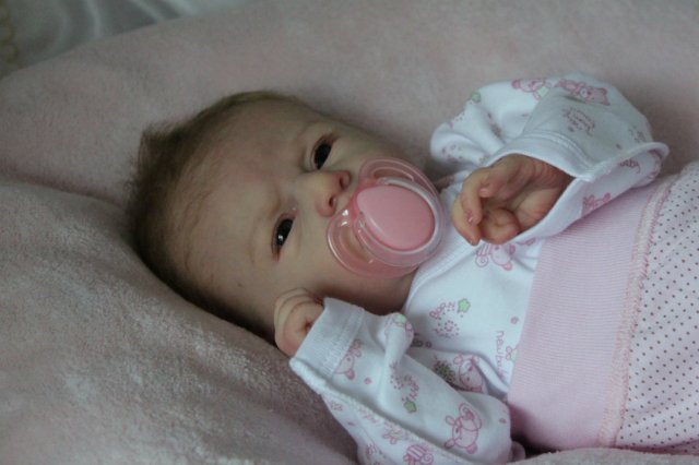 Мой слааадкий ангел! Девочка реборн Виктории Вишни