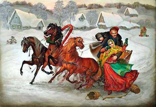 Усмотри тропинку в сказку или Здесь русский дух, здесь Русью пахнет. Федоскинская лаковая миниатюра