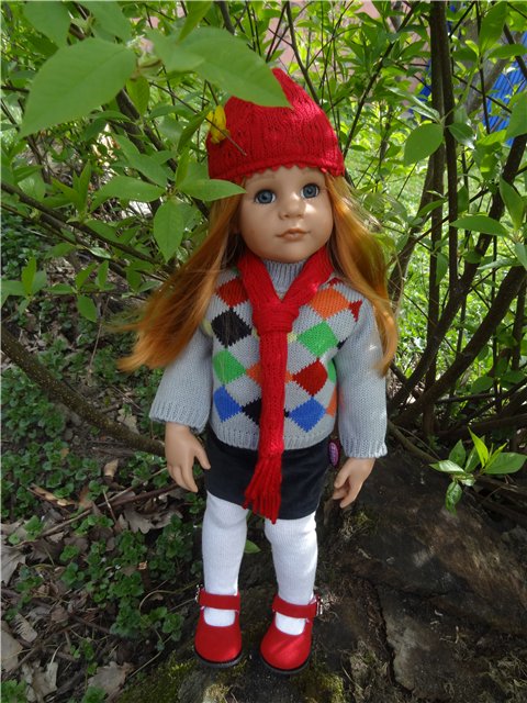 Ханна Gotz на прогулке — Куклы Gotz (Готц): Ханна (фото 5)