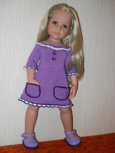 Вязание для кукол Gotz — Одежда и обувь для кукол своими руками: фото